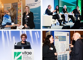 Collage of images from Vitae Conference 2017